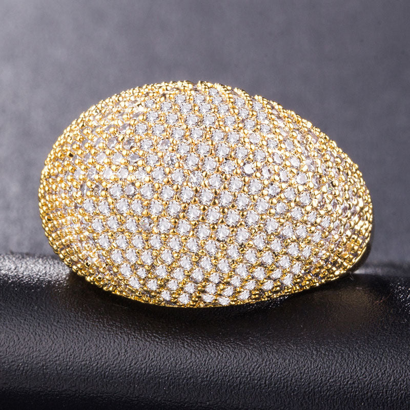 Big CZ  Bling   Wedding Engagement Rings for Women