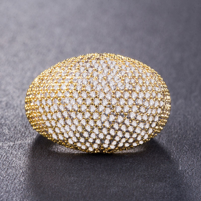 Big CZ  Bling   Wedding Engagement Rings for Women