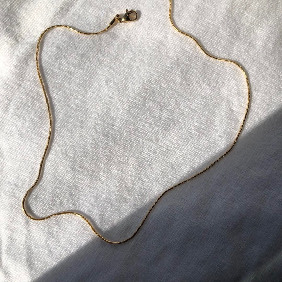 Women Neck Chain Gold Color Choker Necklaces