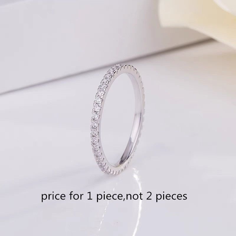 Rings For Women S925 Bridal Wedding Jewelry Engagement Party Ring