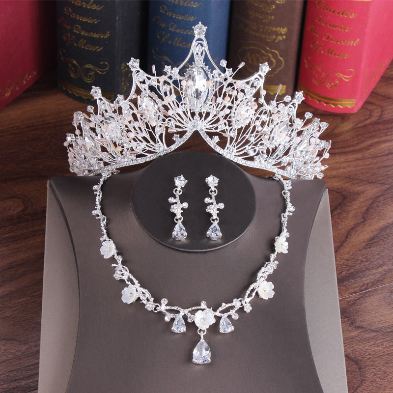 Baroque Retro Costume Bridal Jewelry Sets