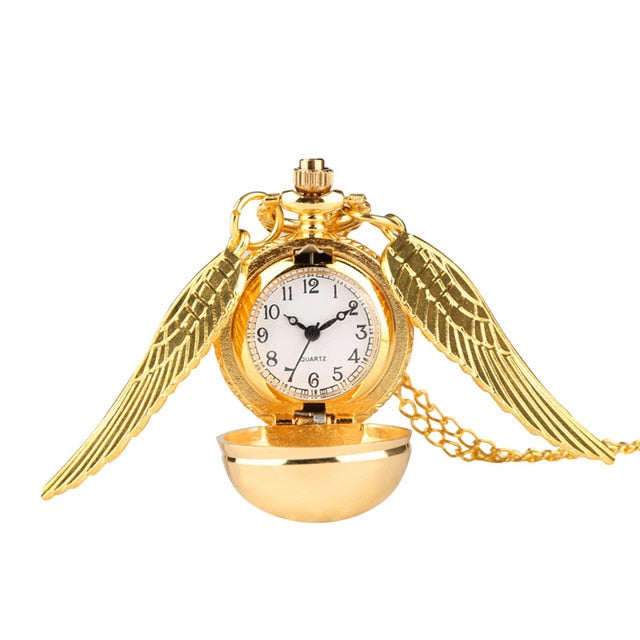 Elegant Golden Watch Pocket Watch Alice In Wonderland  Watches
