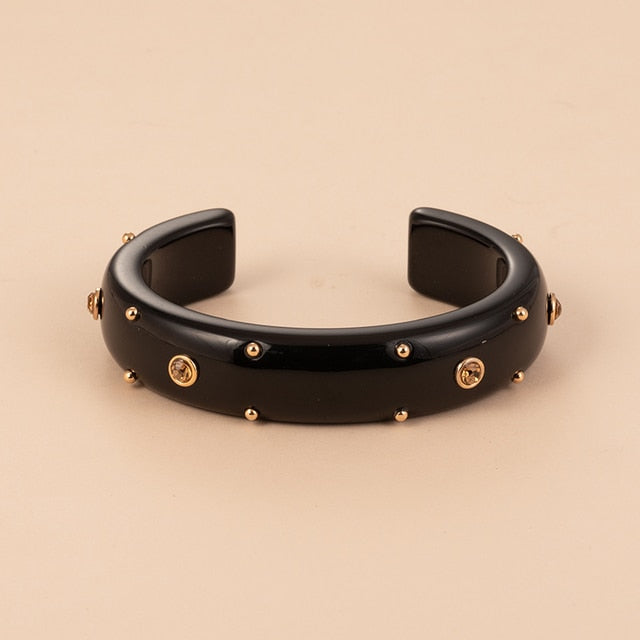 Cute Acrylic With Large  Ring&Bangle Bracelets Jewelry Sets