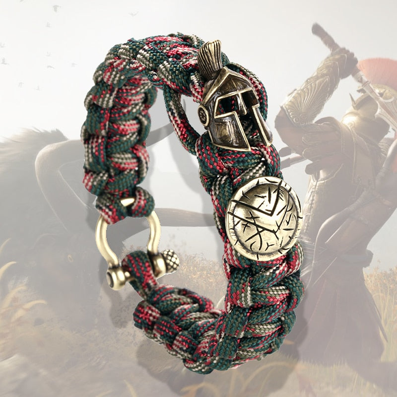 Warrior Helmet Lanyard Bracelets