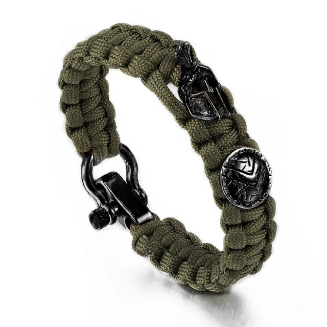 Warrior Helmet Lanyard Bracelets