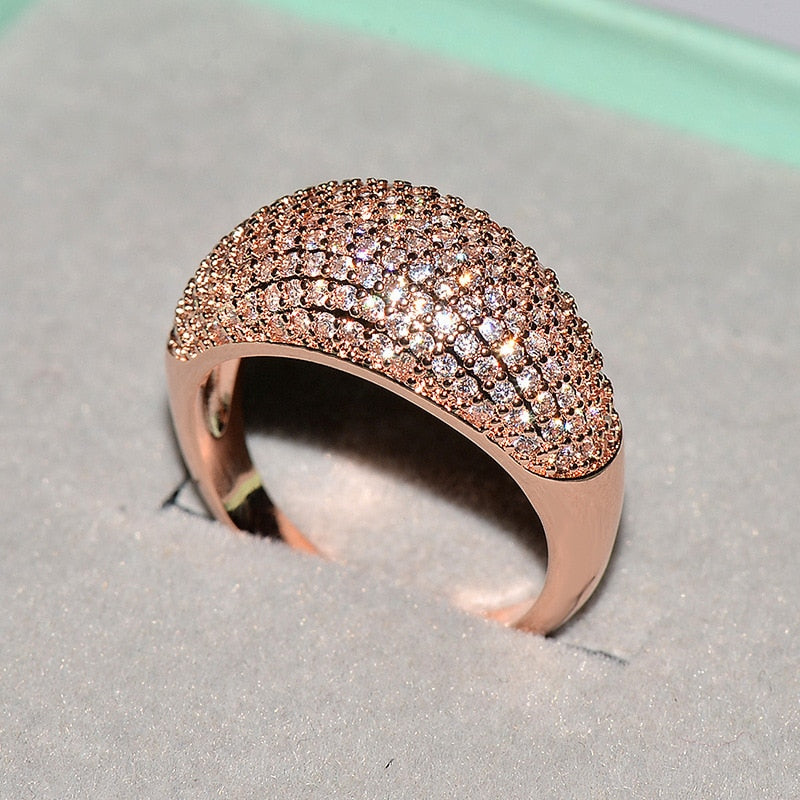 Big CZ  Bling   Wedding Engagement Rings for Women