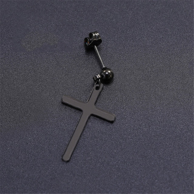 Punk Gothic Stainless Steel Stud Earring