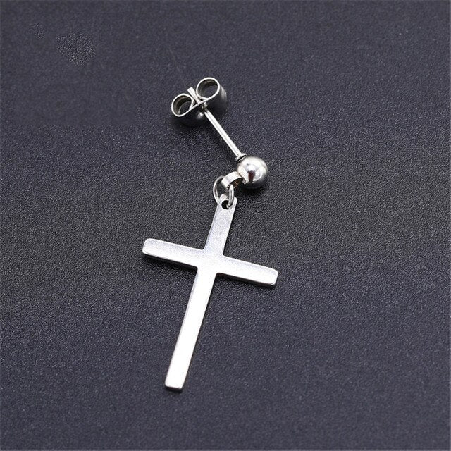 Punk Gothic Stainless Steel Stud Earring