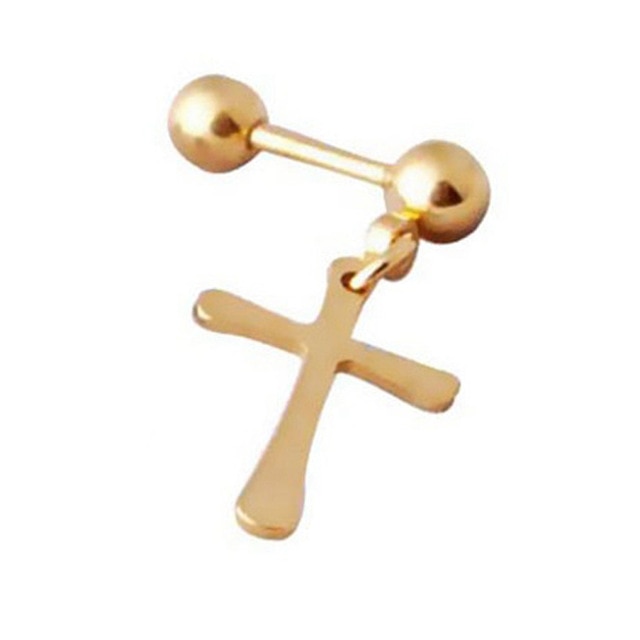 Punk Gothic Stainless Steel Stud Earring