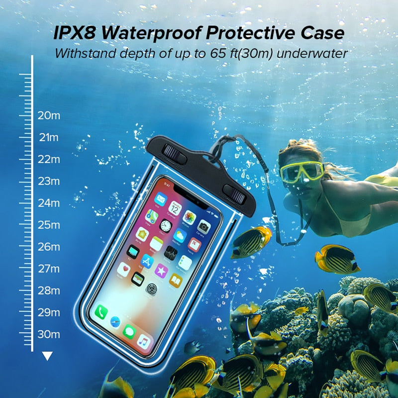 IP68 Universal Neon Waterproof Pouch