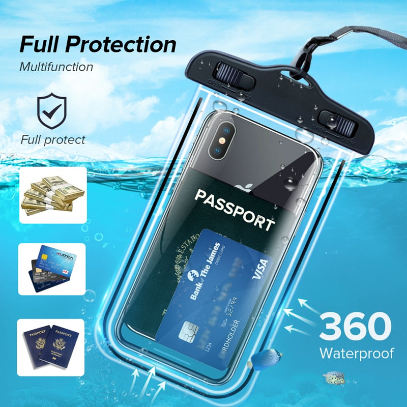 IP68 Universal Neon Waterproof Pouch