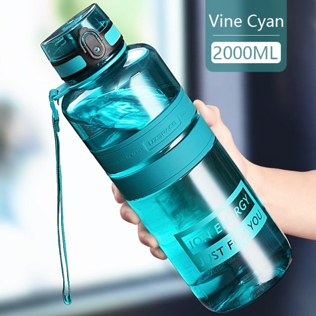 1L 1.5L 2L Large Capacity Sports Water Bottle