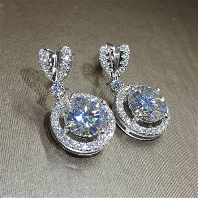 Versatile Classic Design Round Dangle Earrings