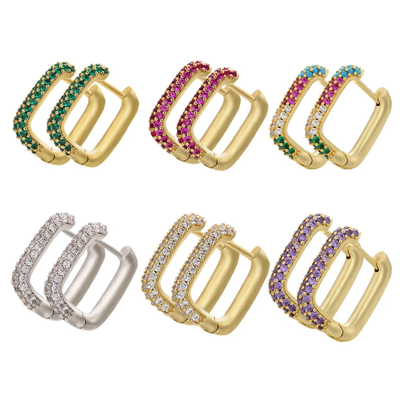 NEW Hoop earrings gold/silver color small hoop earrings