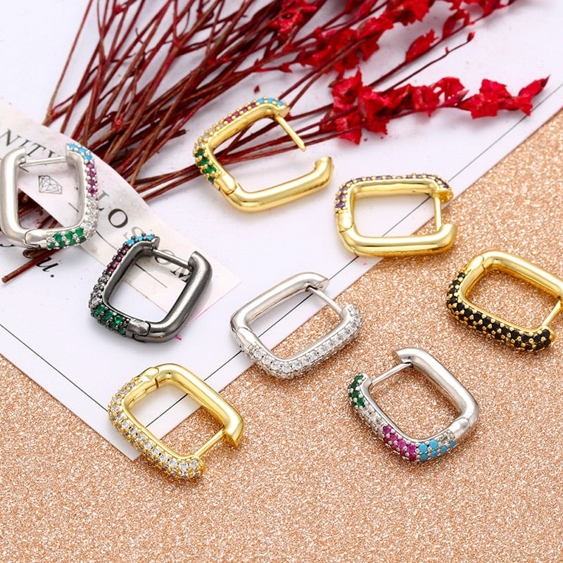 NEW Hoop earrings gold/silver color small hoop earrings