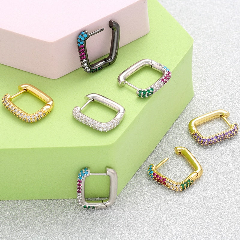 NEW Hoop earrings gold/silver color small hoop earrings