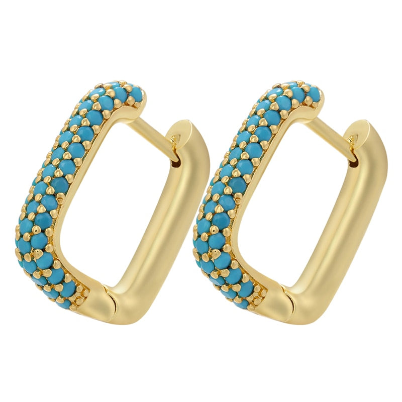 NEW Hoop earrings gold/silver color small hoop earrings