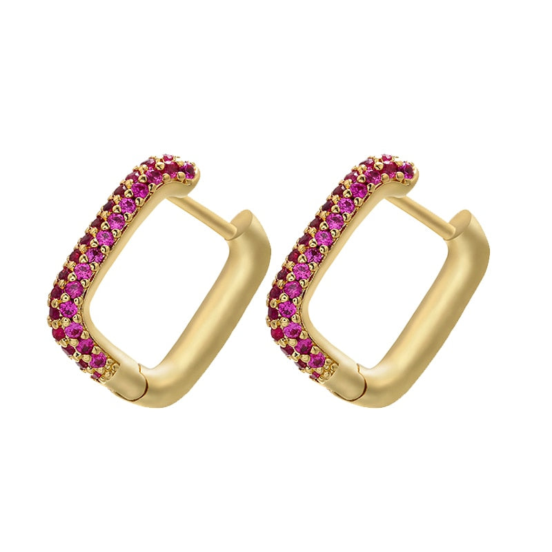 NEW Hoop earrings gold/silver color small hoop earrings