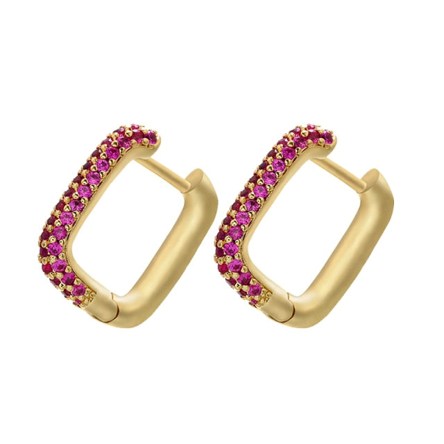 NEW Hoop earrings gold/silver color small hoop earrings