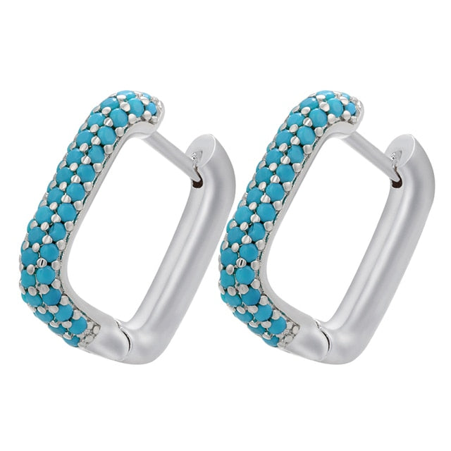 NEW Hoop earrings gold/silver color small hoop earrings