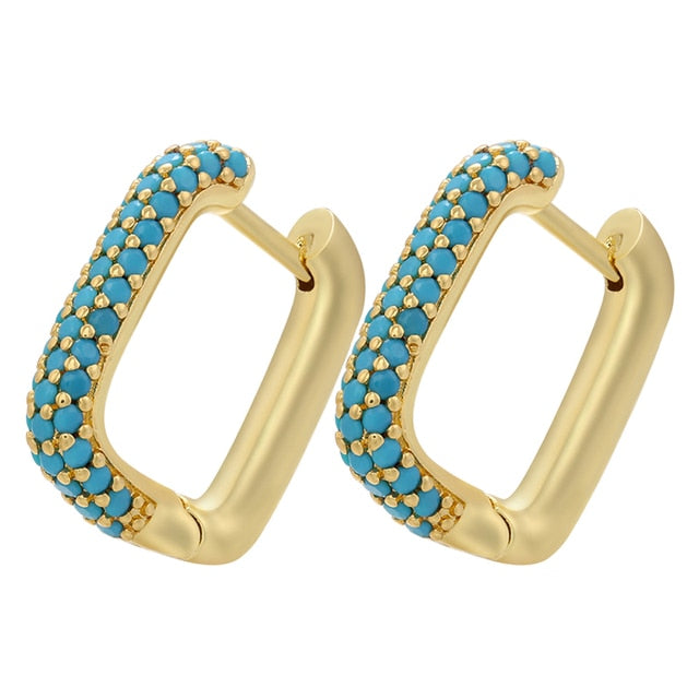 NEW Hoop earrings gold/silver color small hoop earrings