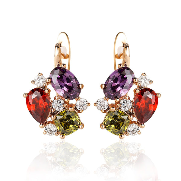 Hanreshe Crystal Stud Earrings