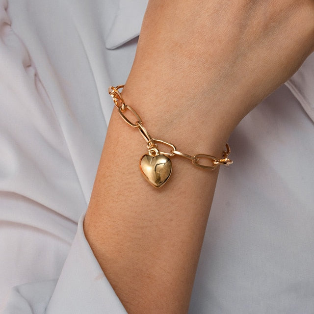 Fashion Gold Multilayer Beads Pearl Bracelets for Women