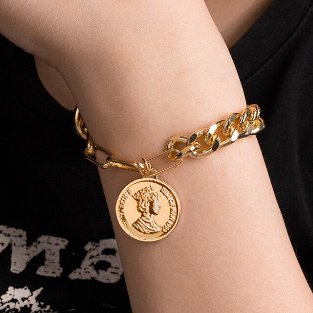 Fashion Gold Multilayer Beads Pearl Bracelets for Women