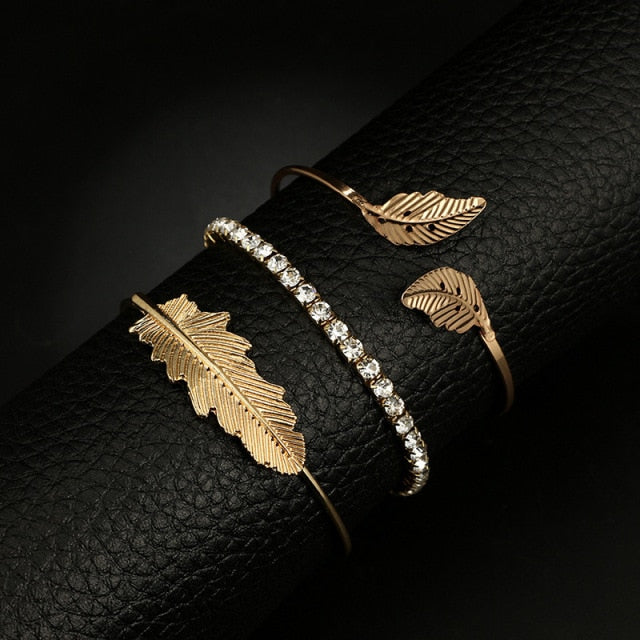 Bohemian Mixed Golden Shell Starfish Bracelet Women
