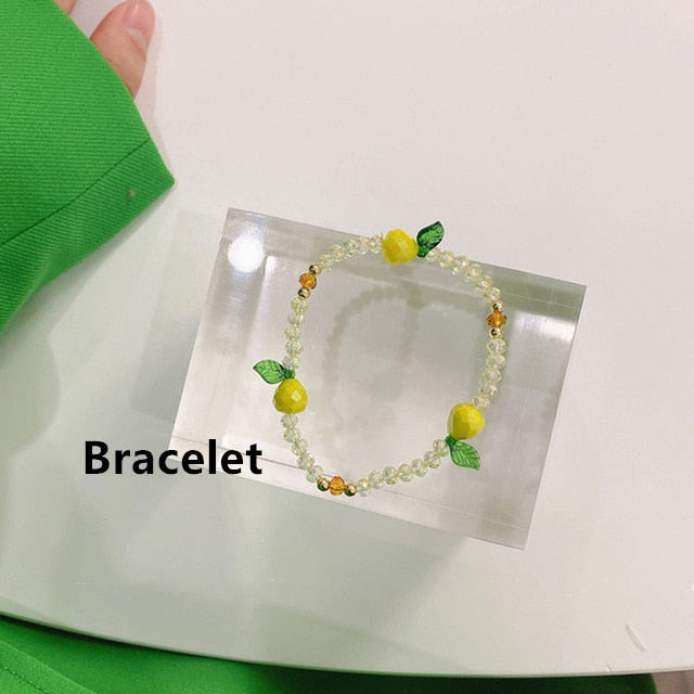 Sweet Cute Color Acrylic Butterfly Flower Pendant