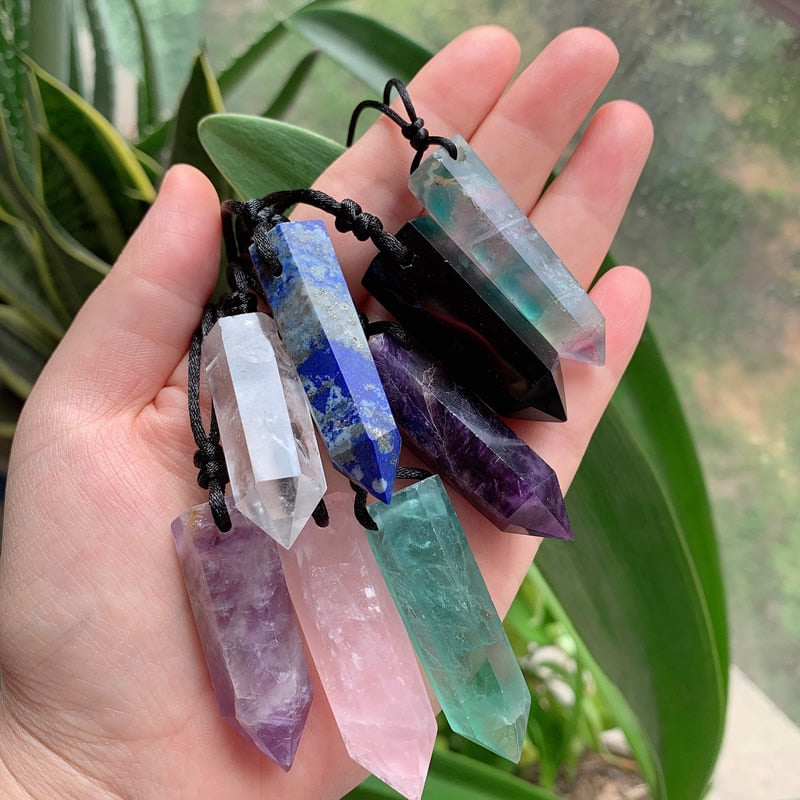 Natural Stone  Big Bullet Pendulum