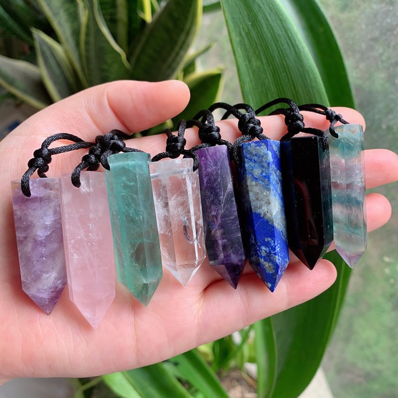 Natural Stone  Big Bullet Pendulum