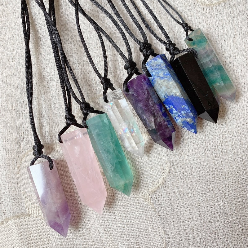 Natural Stone  Big Bullet Pendulum