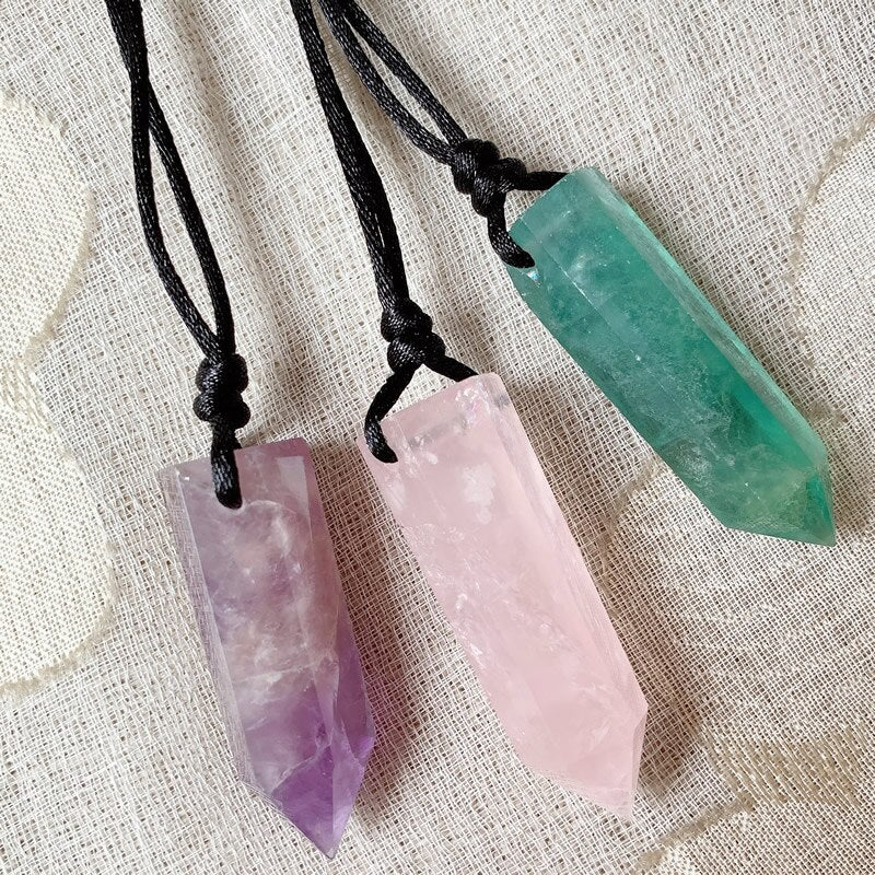 Natural Stone  Big Bullet Pendulum