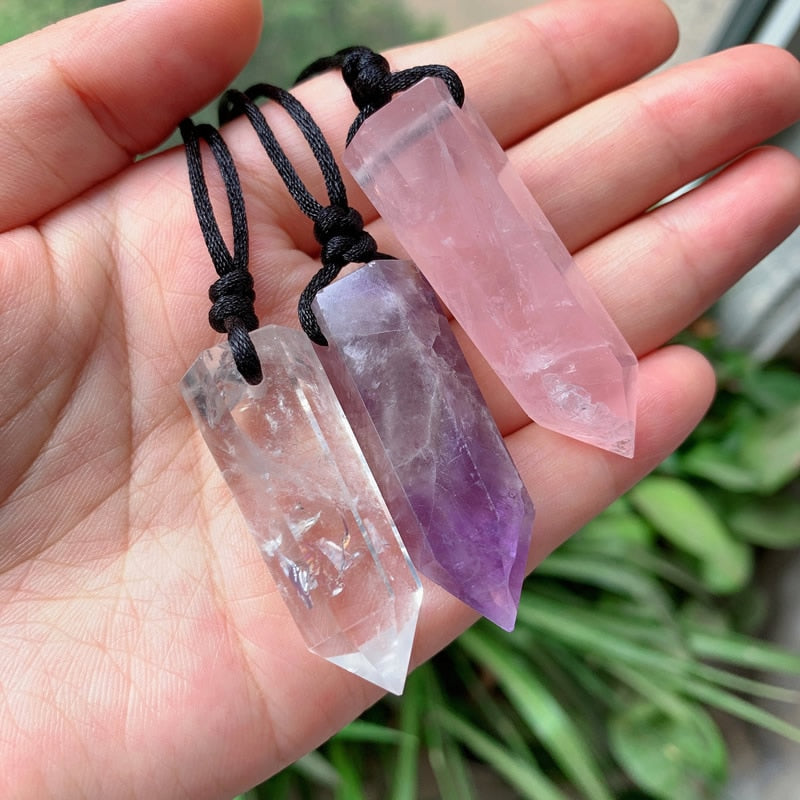Natural Stone  Big Bullet Pendulum