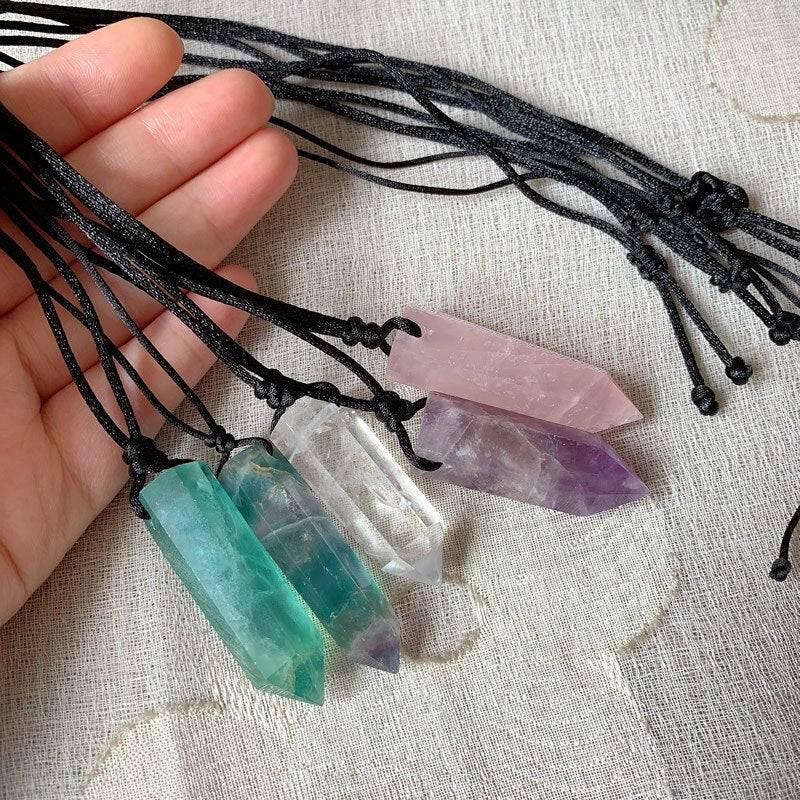 Natural Stone  Big Bullet Pendulum