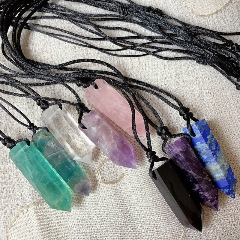 Natural Stone  Big Bullet Pendulum