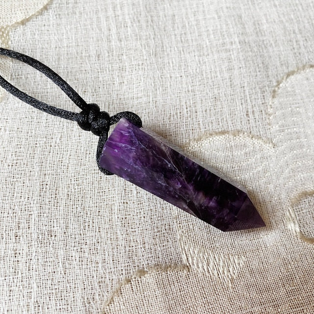 Natural Stone  Big Bullet Pendulum