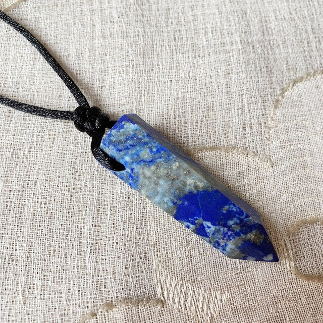 Natural Stone  Big Bullet Pendulum