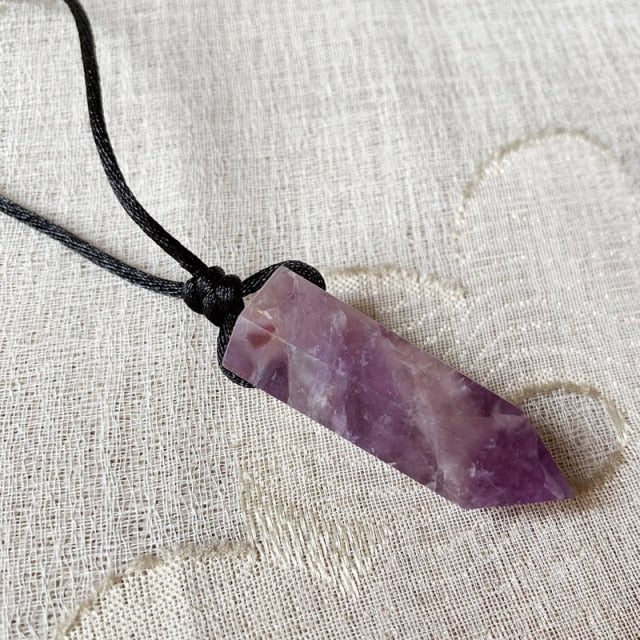 Natural Stone  Big Bullet Pendulum