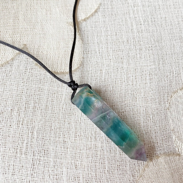 Natural Stone  Big Bullet Pendulum