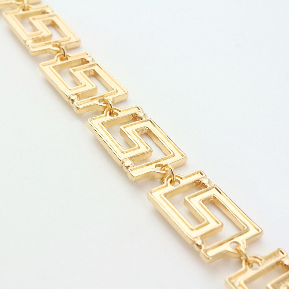 American popular retro hollow out short choker necklace