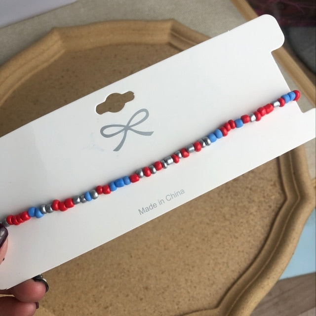 Simple Seed Beads Strand Necklace
