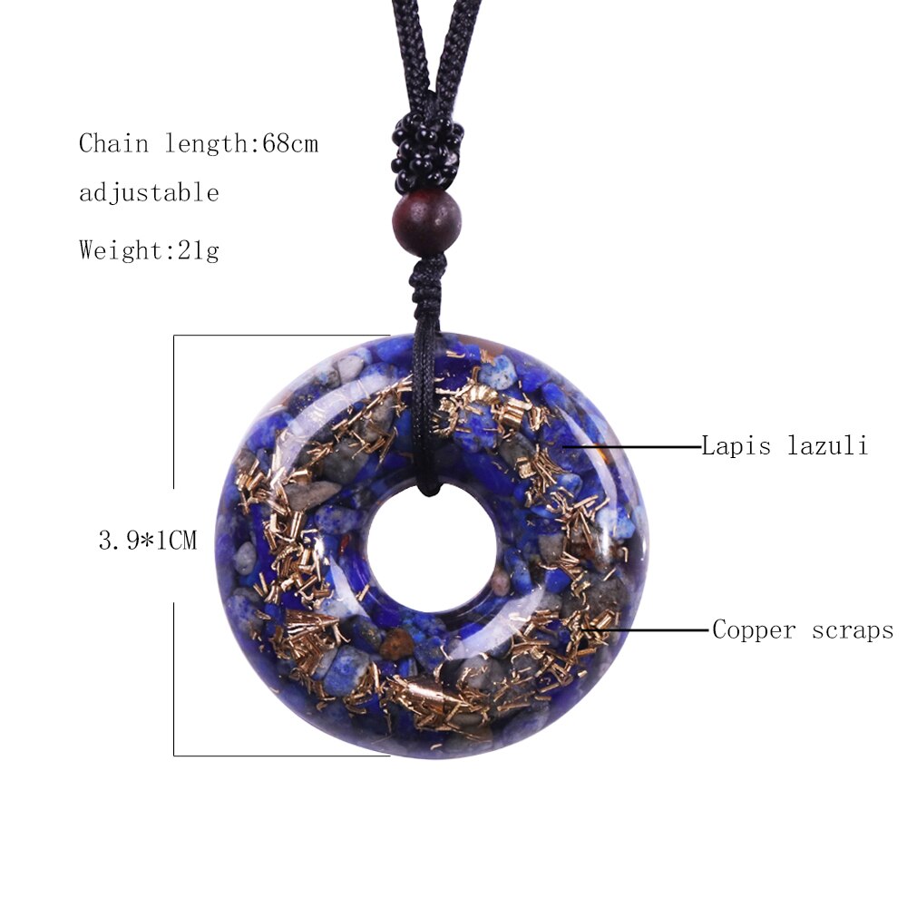 Lapis Lazuli  Orgonite  Pendant