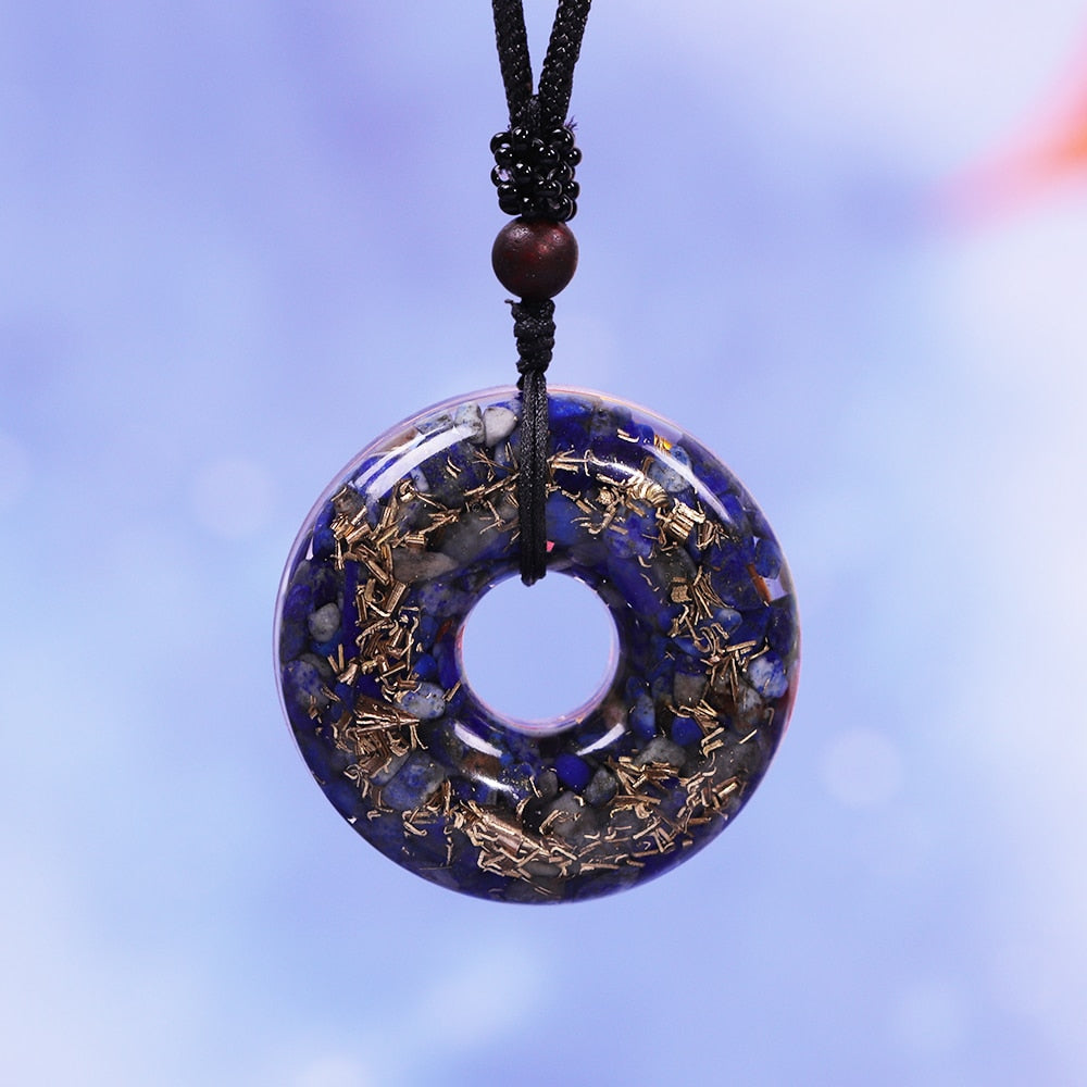 Lapis Lazuli  Orgonite  Pendant