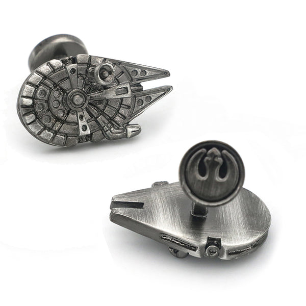Gemelos de nave espacial de Star Wars con diseño de película vintage
