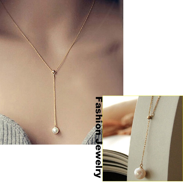 Irregular Pearl Choker Necklaces for Women