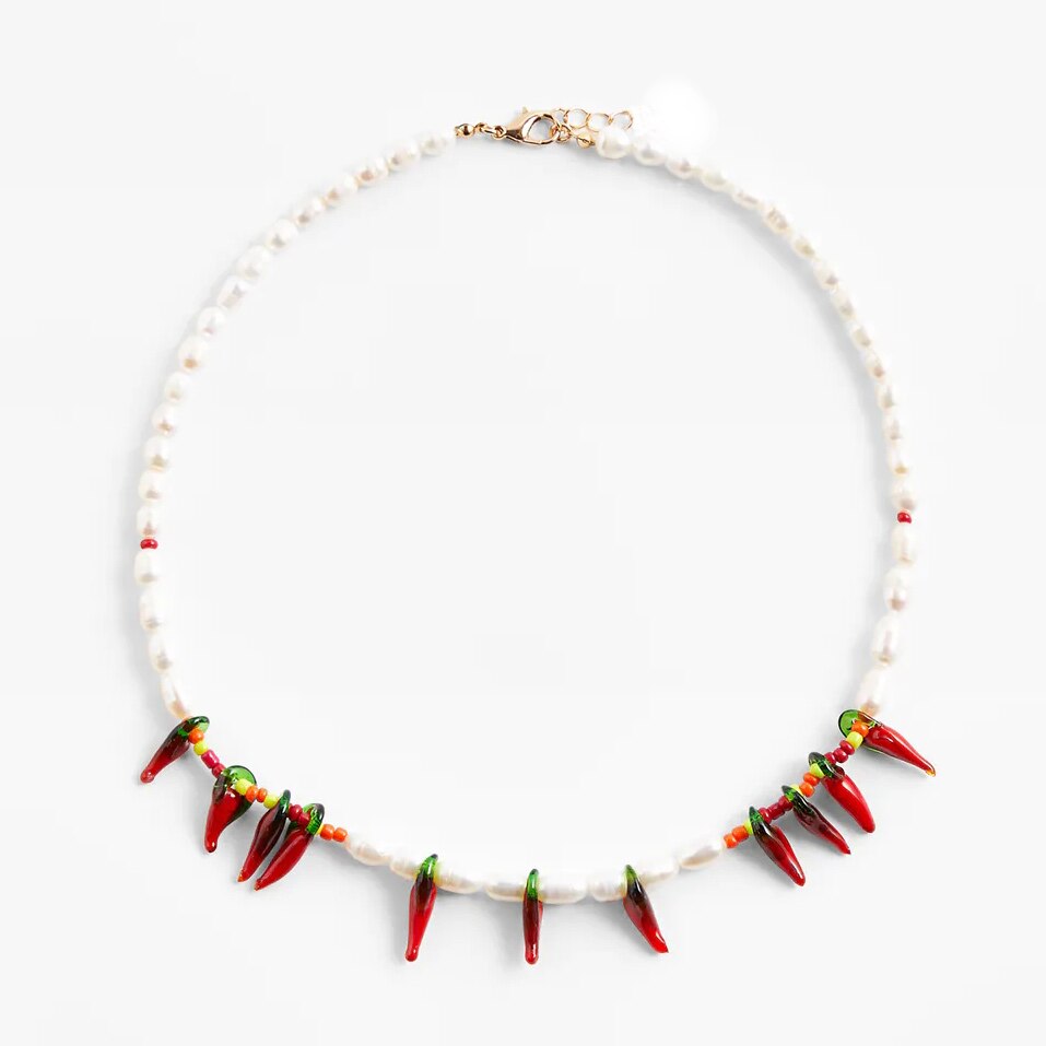 ZA Nature Stone Pearl Necklaces