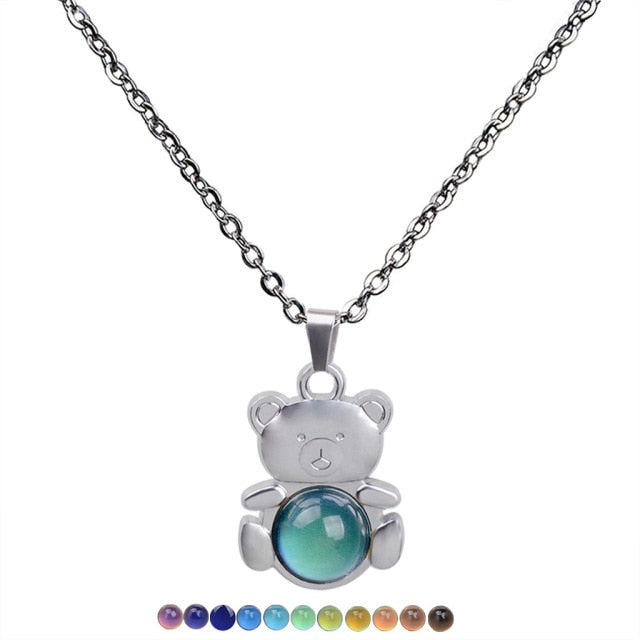 Peach Heart Love Pendant Necklace