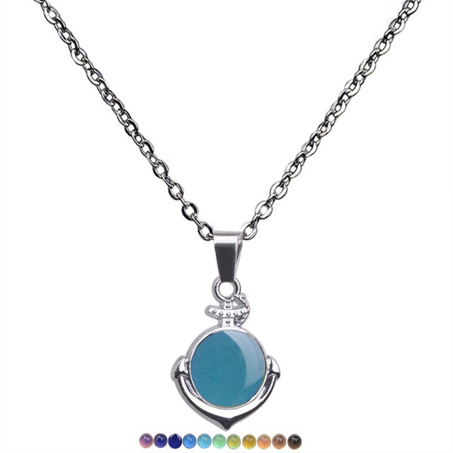 Peach Heart Love Pendant Necklace